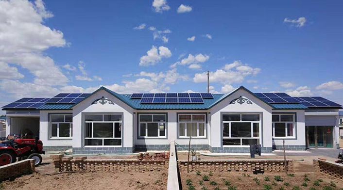10kW roof system in Inner Mongolia